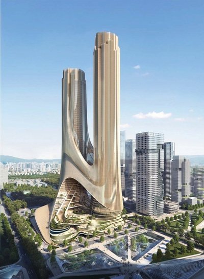 „Tower C“ (Zaha Hadid Architects nuotr.)