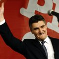 Prisaikdintas naujasis Kroatijos prezidentas Milanovičius pažadėjo kovoti su korupcija
