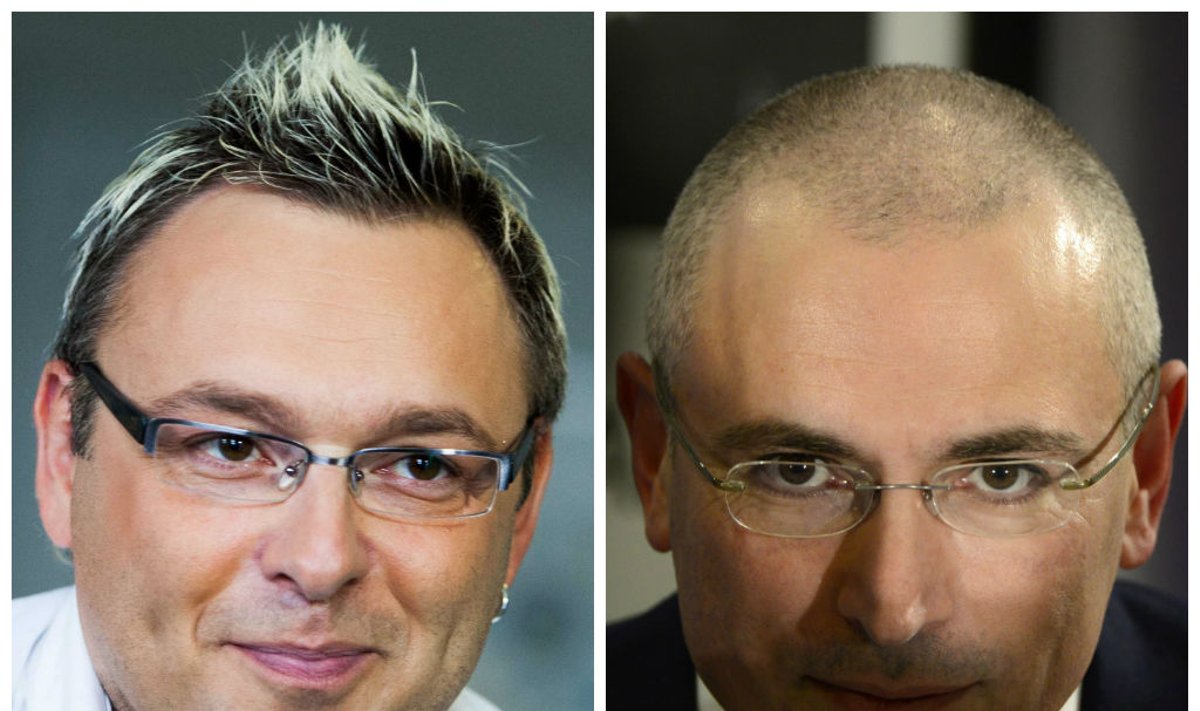 Michailas Chodorkovskis ir Egmontas Bžeskas