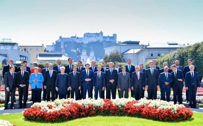 Europos Sąjungos viršūnių susitikimas Zalcburge