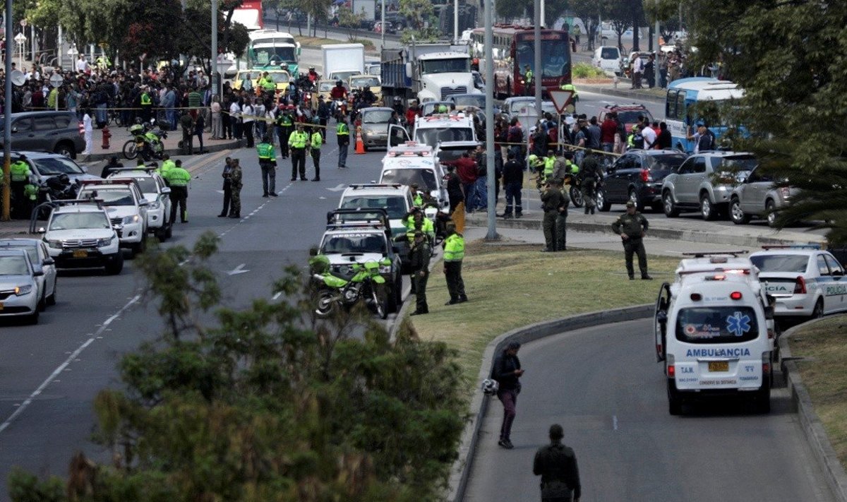 Išpuolis Bogotos policijos akademijoje