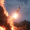 Žiniasklaida: Šiaurės Korėja išbandė „itin didelę“ raketų paleidimo sistemą