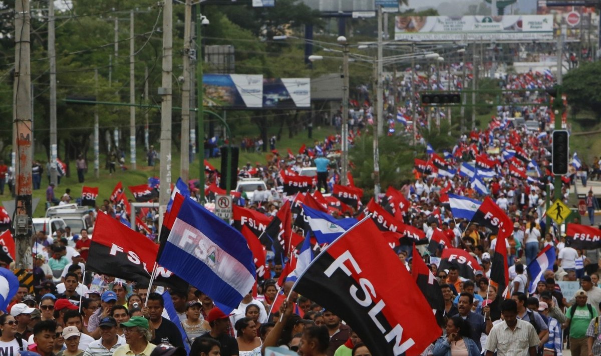 Neramumai Nikaragvoje pareikalavo 14 aukų
