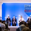 Laisvos Rusijos forumo dalyviai: sankcijos Rusijai turėtų būti platesnės