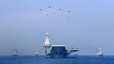 Kinijos laivyno paradas