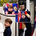 Princas Louisas senelio karūnavimo ceremonijoje ir vėl tapo žvaigžde: pastebėjo, ką jis pasakė princesei Charlotte