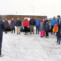 Tartu lietuvių bėgimo sniegas nesustabdė: prisimintos sausio 13-osios aukos