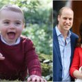Princo Williamo ir Kate Middleton jaunėliui - vieneri: gimtadienio proga paviešino naujas Louiso nuotraukas