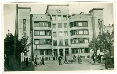 Kauno centrinis paštas 1938 m./ Kauno IX forto muziejaus nuotr.