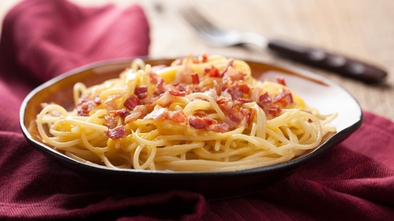 Spagečiai „Carbonara“