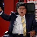 Maradona ruošiasi vestuvėms su 29 metais jaunesne moterimi