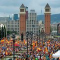 Миллион каталонцев вышел на улицы Барселоны с требованием независимости