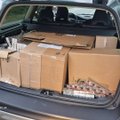 Marijampolės kriminalistai sulaikė didelį kontrabandos krovinį