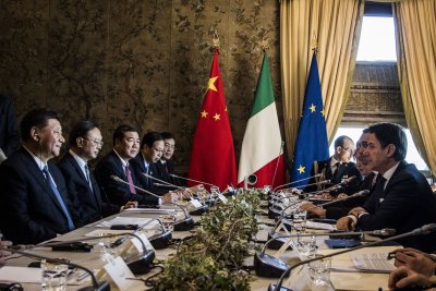 Kinija ir Italija pasirašo bendradarbiavimo sutartį