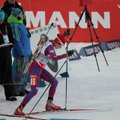 Planetos biatlono taurės asmeninėse lenktynėse N. Kočergina finišavo 63-ia