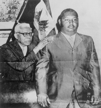  Francois Duvalier su sūnumi