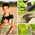 90 paukščių rūšių įamžinęs 16-metis: kadrus „medžioju” net pro balkoną