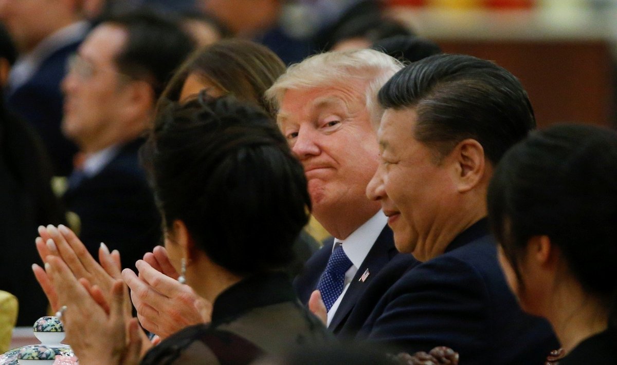 Donaldas Trumpas, Xi Jinpingas