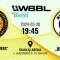 „BioSil“ WBBL: Šiaulių „Šiauliai-Vilmers“ – Vilniaus „Kibirkštis“