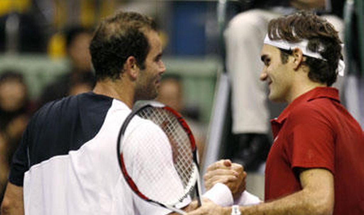 Pete'as Samprasas ir Roger Federeris