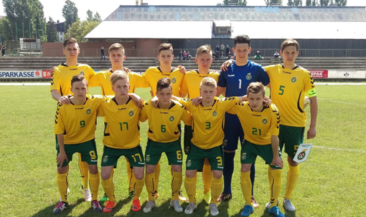 Lietuvos U17 vaikinų futbolo rinktinė