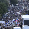 Tūkstančiai protestuotojų dalyvavo naujuose mitinguose prieš Čekijos vyriausybę