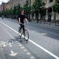 Sostinės gatvėse – mažiau vietos automobiliams, daugiau dėmesio dviračiams