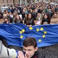 Киев: сторонники евроинтеграции вышли на "Евромайдан"