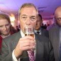 Euroskeptikas N. Farage'as labiausiai žavisi V. Putinu