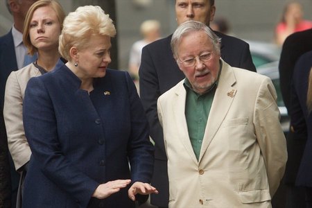 Dalia Grybauskaitė, Vytautas Landsbergis