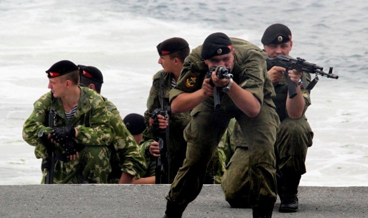 Rusija švenčia karinio laivyno dieną