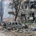 Per Rusijos aviacijos smūgius smogta psichiatrijos ligoninei prie Charkivo
