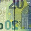 Pristatytas naujas 20 eurų nominalo banknotas