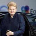 Grybauskaitė doesn't criticize, nor back Trump's move on Jerusalem