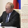 Putinas siūlo įstatymu įtvirtinti istorijos klastojimą: to nori pats Dievas