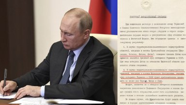 Putinas pasisakė apie Baltijos šalis: vienu sakiniu išdavė tikrąjį Kremliaus planą