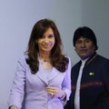 Argentinos prezidentė paguldyta į ligoninę