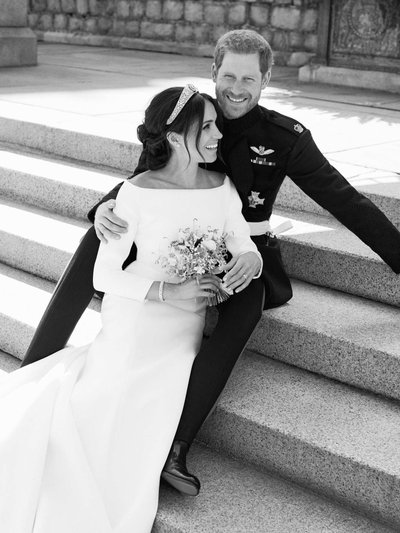 Oficiali princo Harry ir Meghan Markle vestuvių nuotrauka, FOTO: Alexi Lubomirski