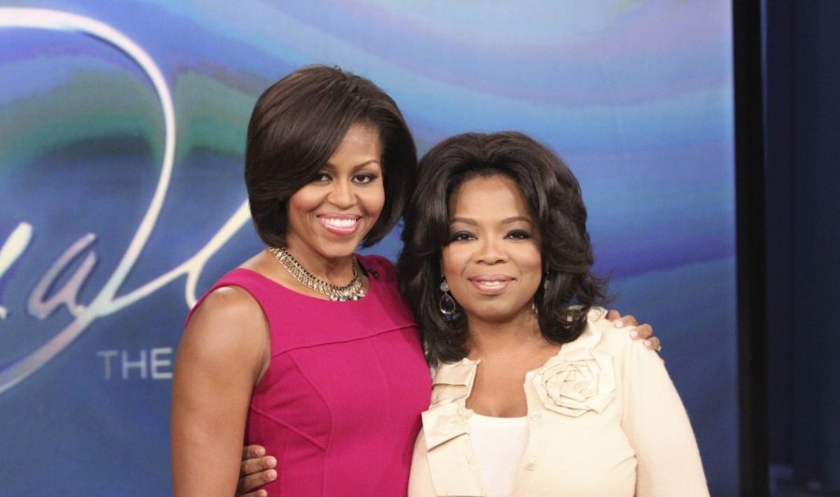 Michelle Obama ir Oprah  Winfrey