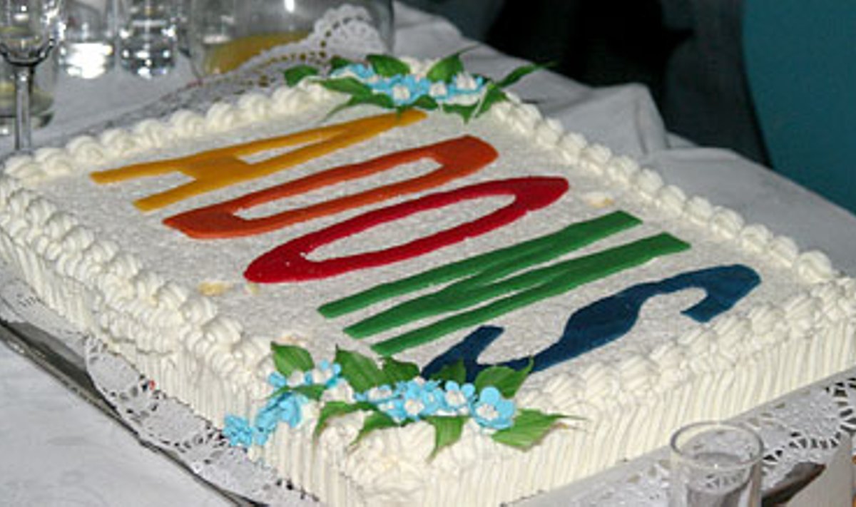 Lino Adomaičio gimtadienio tortas