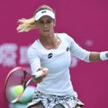 Moterų teniso turnyre Kinijoje paaiškėjo vienetų varžybų finalininkės