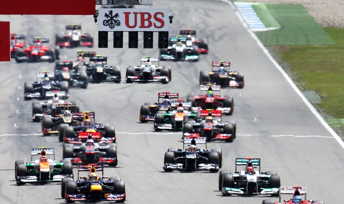 „Formulės-1“ etapą Hockenheime laimėjo ispanas F.Alonso