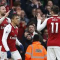 Šiaurės Londono derbyje pergale džiaugėsi „Arsenal“