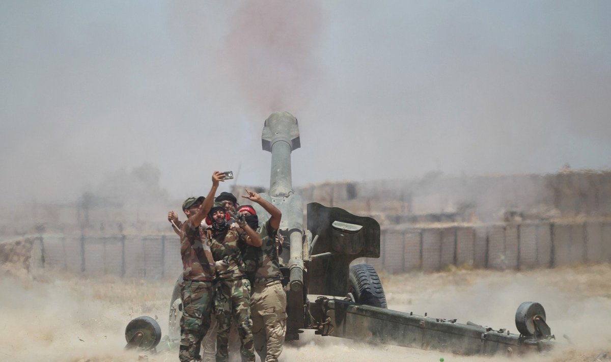 Irako pajėgos atakuoja „Islamo valstybę“ 
