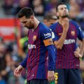 Messi sugrįžo ir kartu su „Barca“ gavo sensacingą antausį