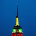 Niujorko „Empire State“ dangoraižis penktadienį Lietuvos garbei taps trispalvis