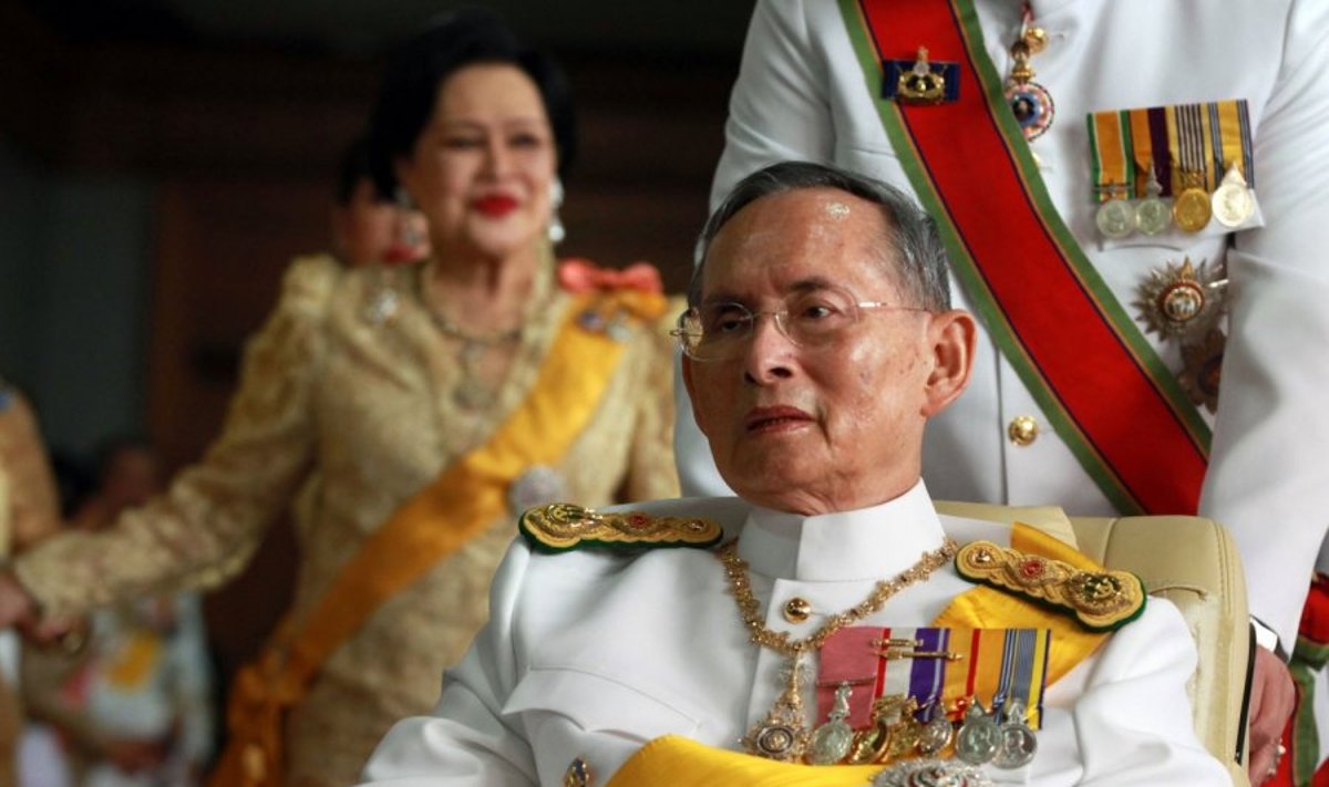 Tailando karalius Bhumibolas Adulyadejas