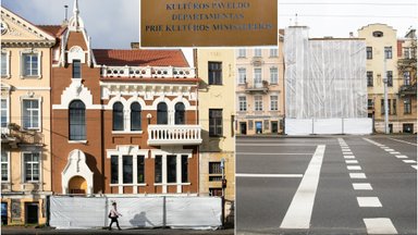 Audras kėlusio istorinio Vilniaus pastato istorijoje – naujos detalės: sostinės gyventojai pastebėjo akivaizdžius pokyčius
