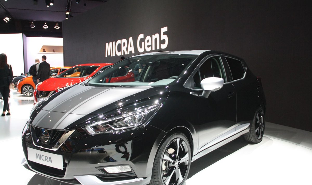 Penktosios kartos "Nissan Micra"
