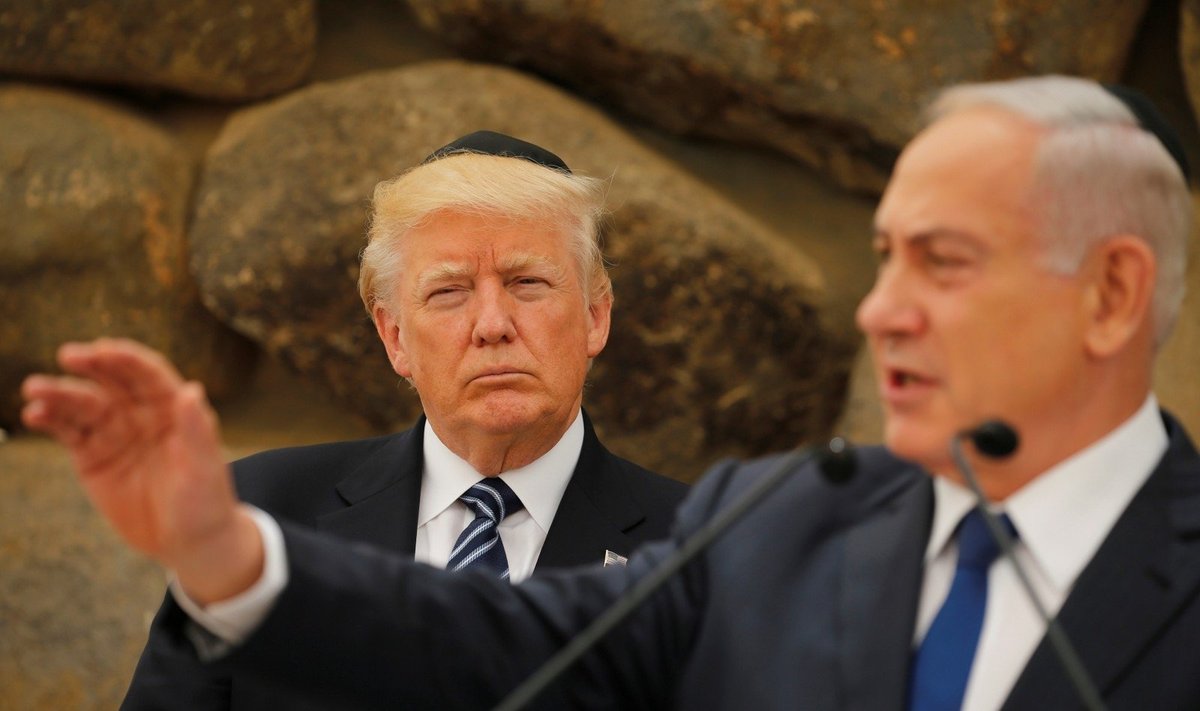 Donaldas Trumpas, Benjaminas Netanyahu